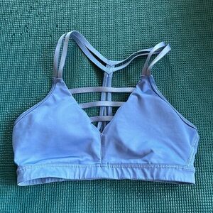 Victoria’s Secret VSX Blue Strappy Sports Bra Small